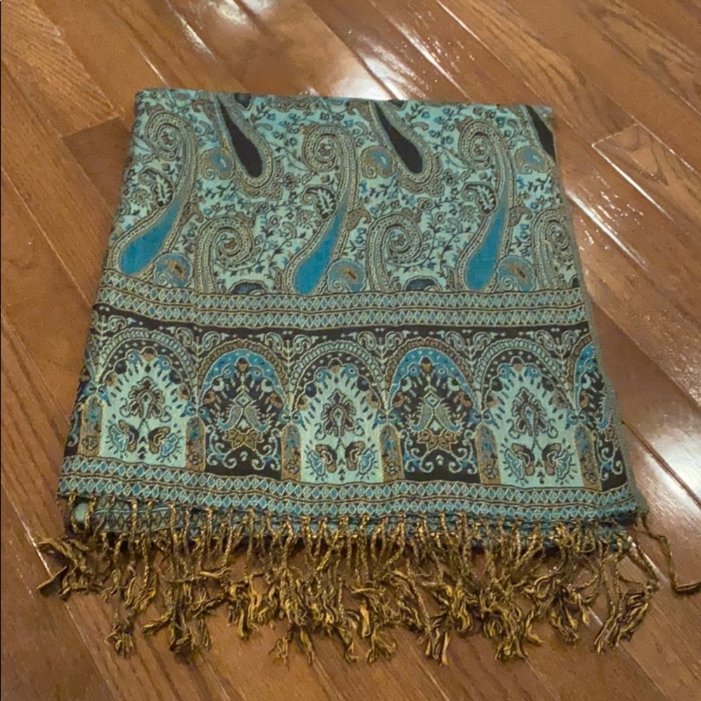 Blue Scarf/Wrap